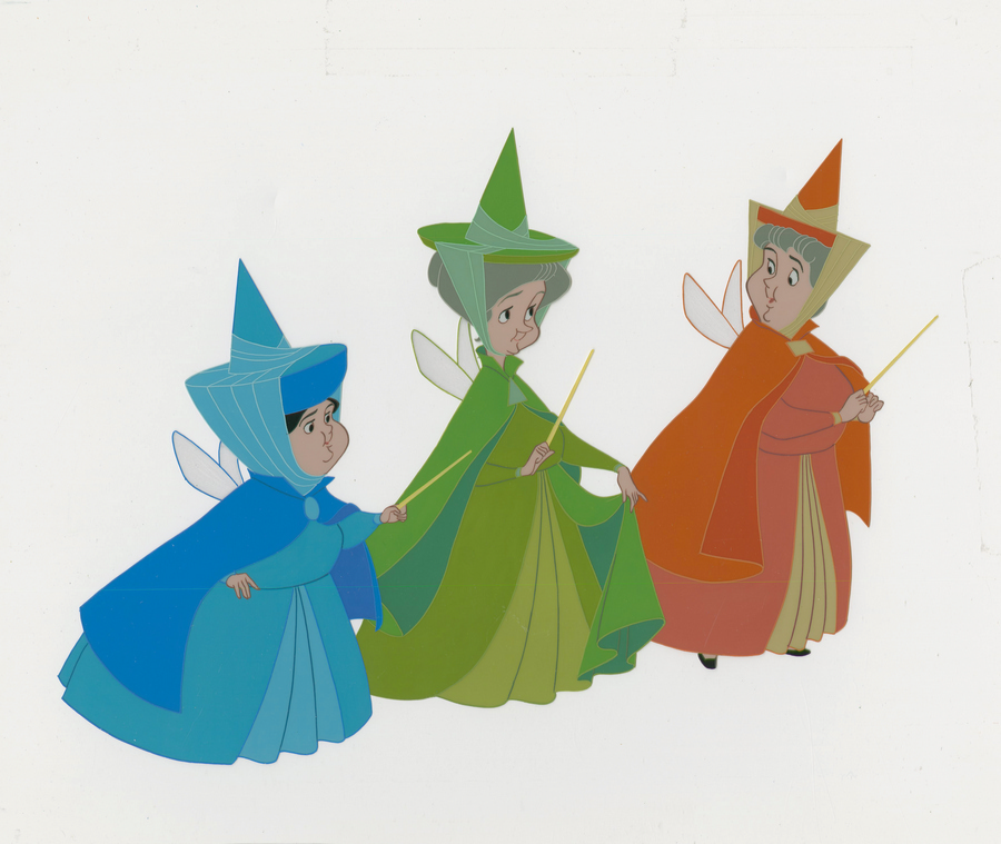 Три феи пришли в гости к королю