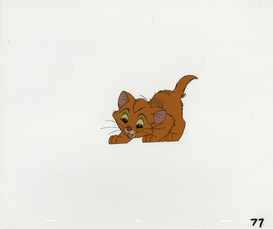 Oliver And Company Production Cel ID Janoliver19168 Van Eaton