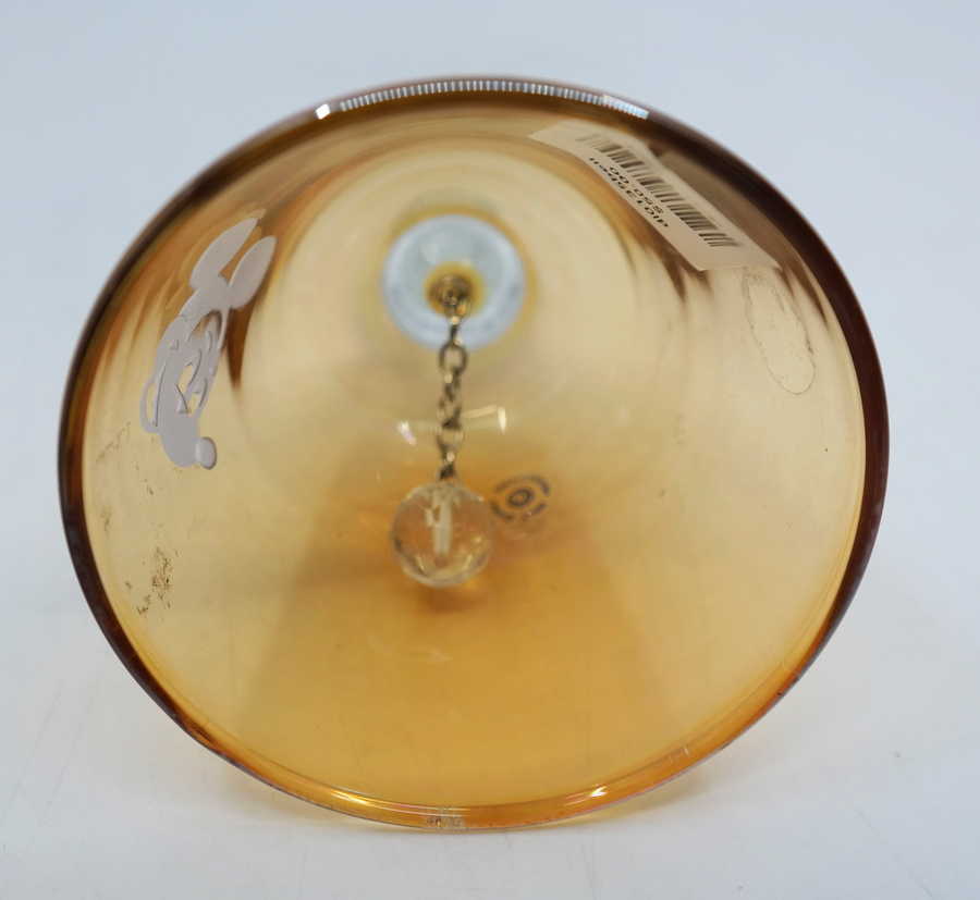 Disneyland Souvenir Glass Bell - ID: aprdisneyland20195 | Van Eaton ...