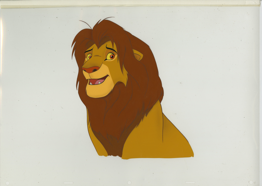 Lion King Merchandising Cel - ID: aprlionking18016 | Van Eaton Galleries