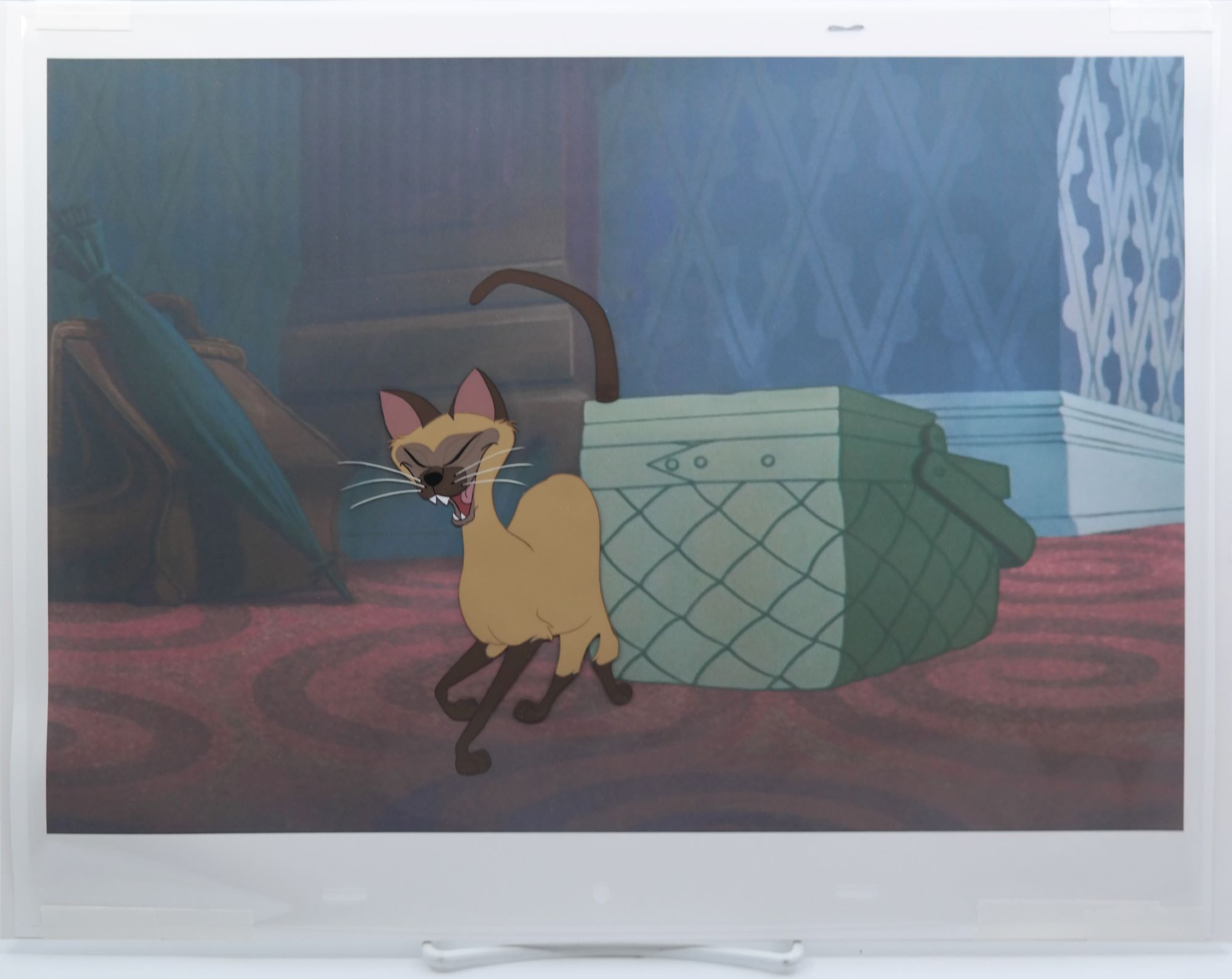 siamese cat lady and the tramp gif