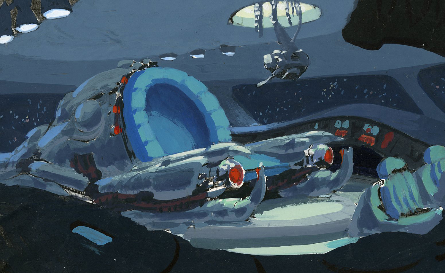 This is an original Chris Greco Background Color Key Concept from the Walt ...