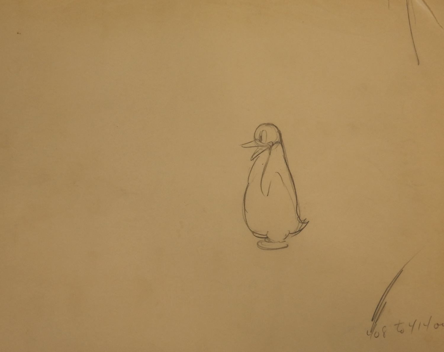 Peculiar Penguins Production Drawing - ID:mardisney6181 | Van Eaton ...