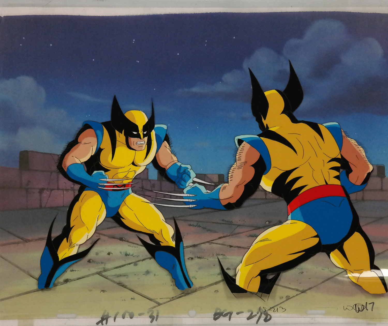 X-Men Wolverine Production Cel - ID:octxmen0395 | Van Eaton Galleries