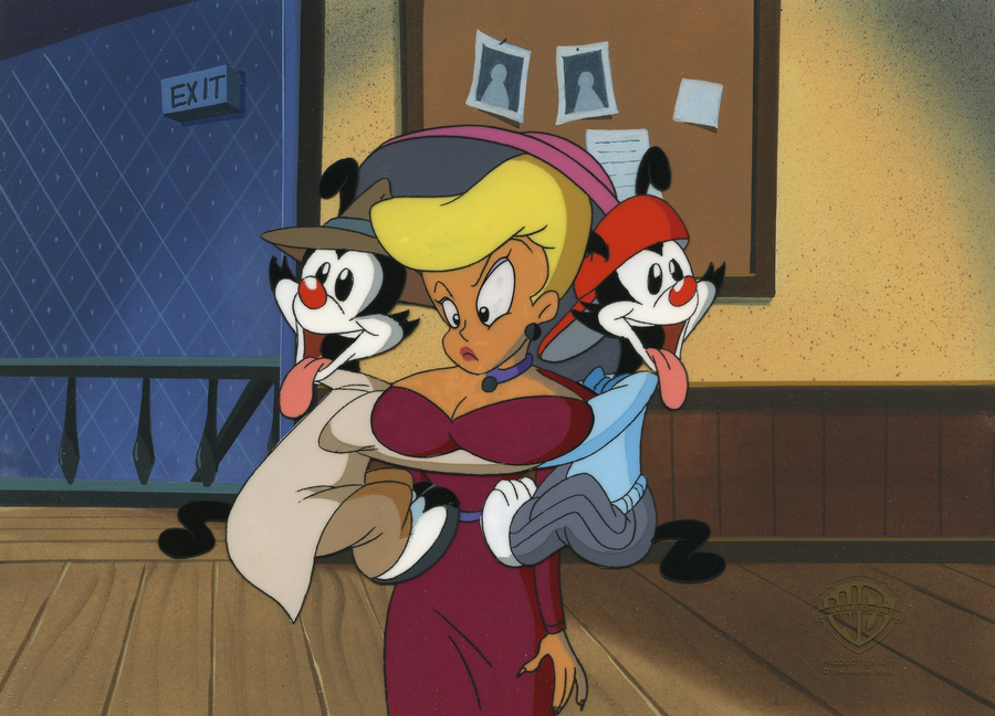 Animaniacs-Hello Nurse-Original Prod Cel/OBG-One Flew Over the