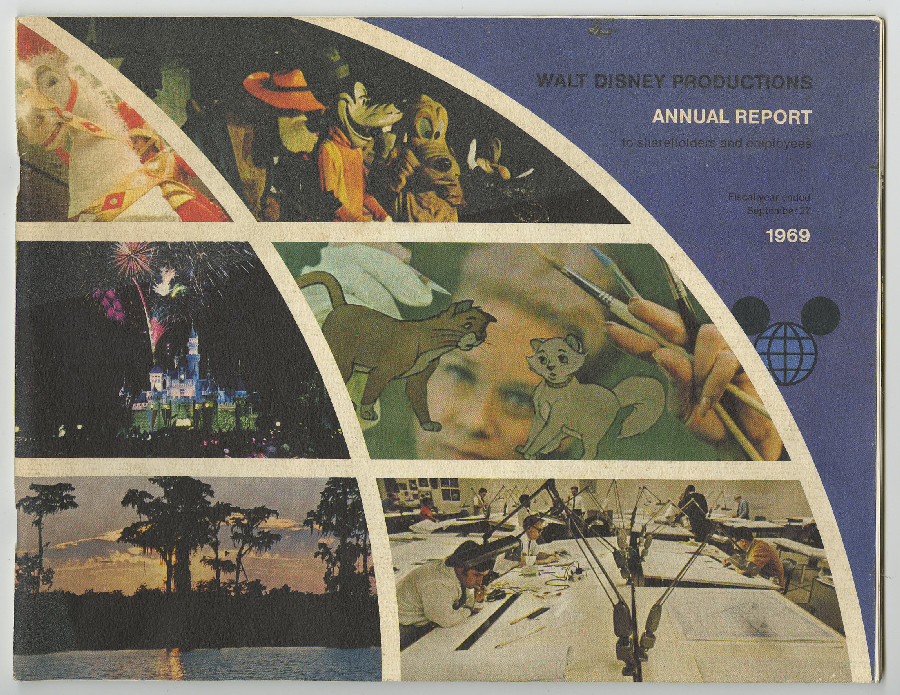 1969 Walt Disney Annual Report - ID: jundisneyana17104 | Van Eaton