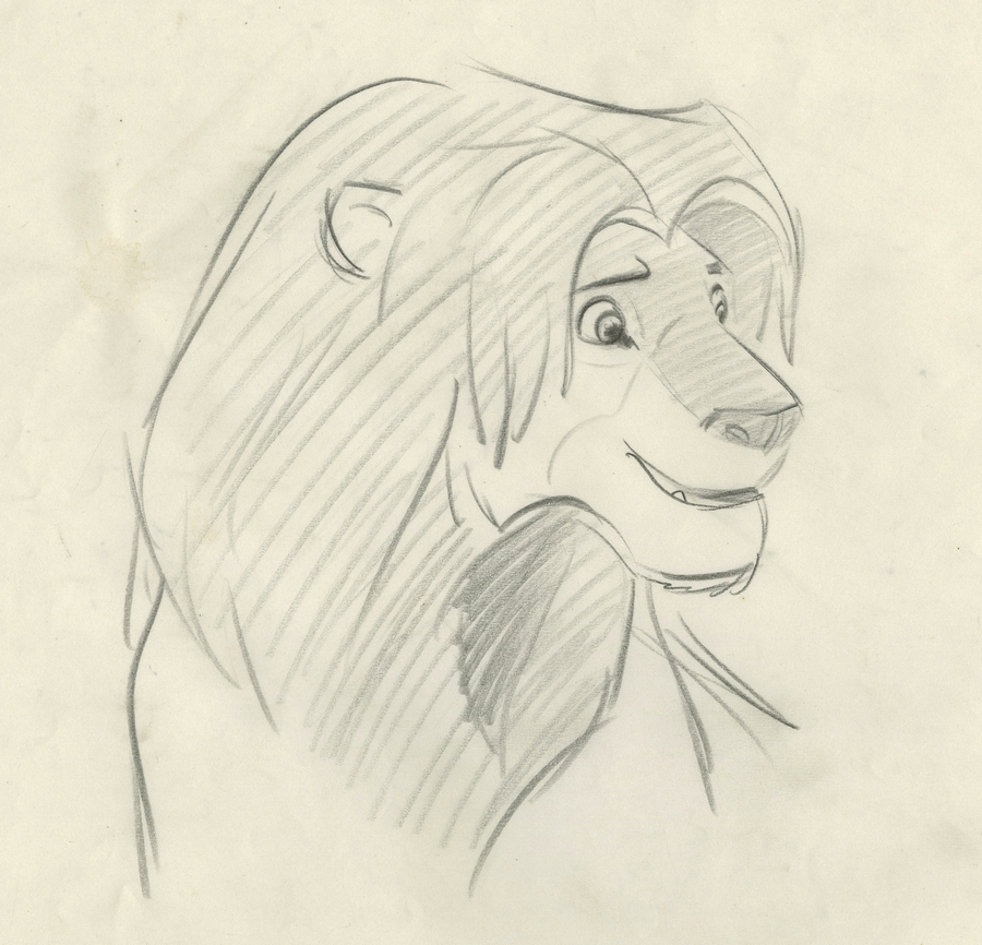 original lion king sketches