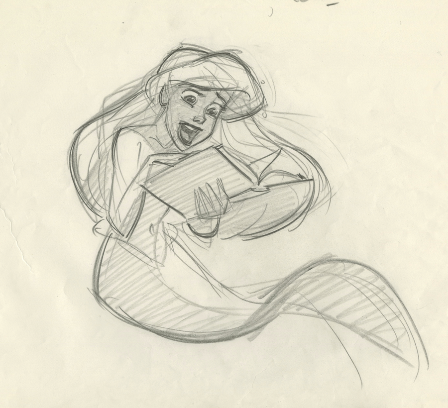 The Little Mermaid, Ariel, And Disney Image - Little Mermaid Watercolor, HD  Png Download - vhv