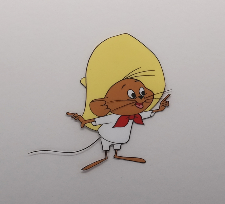 Warner Bros. SPEEDY GONZALES Full-figure Animation Drawing of the