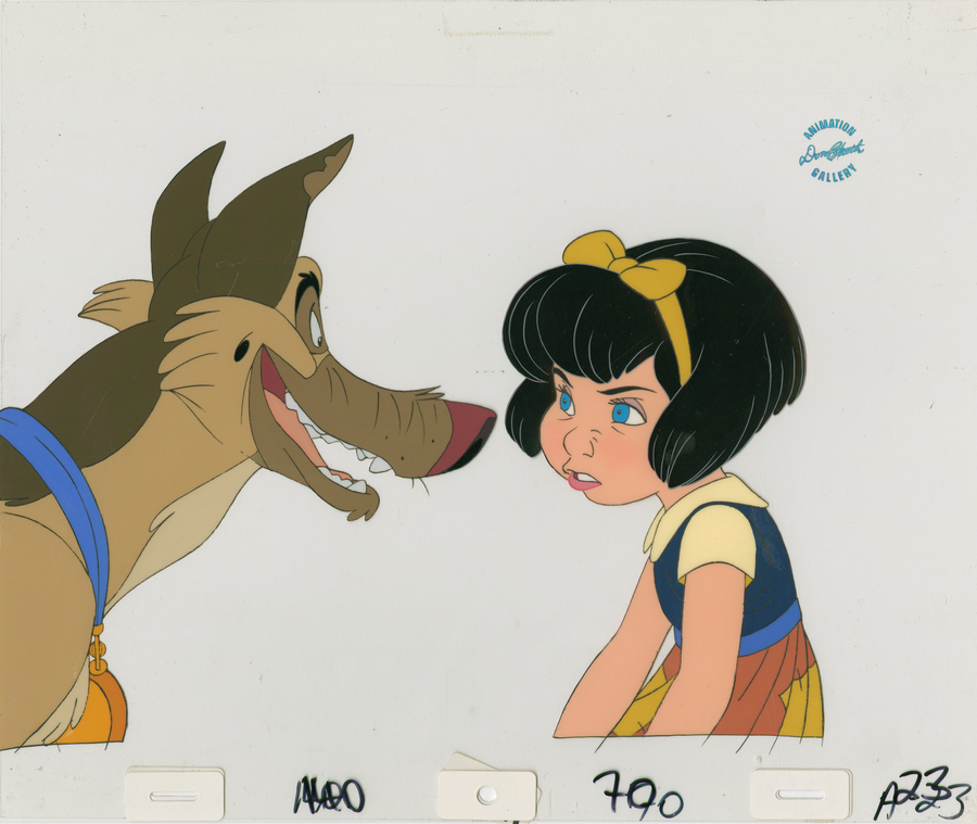 All Dogs Go To Heaven Production Cel Id Novalldogs Van Eaton Galleries