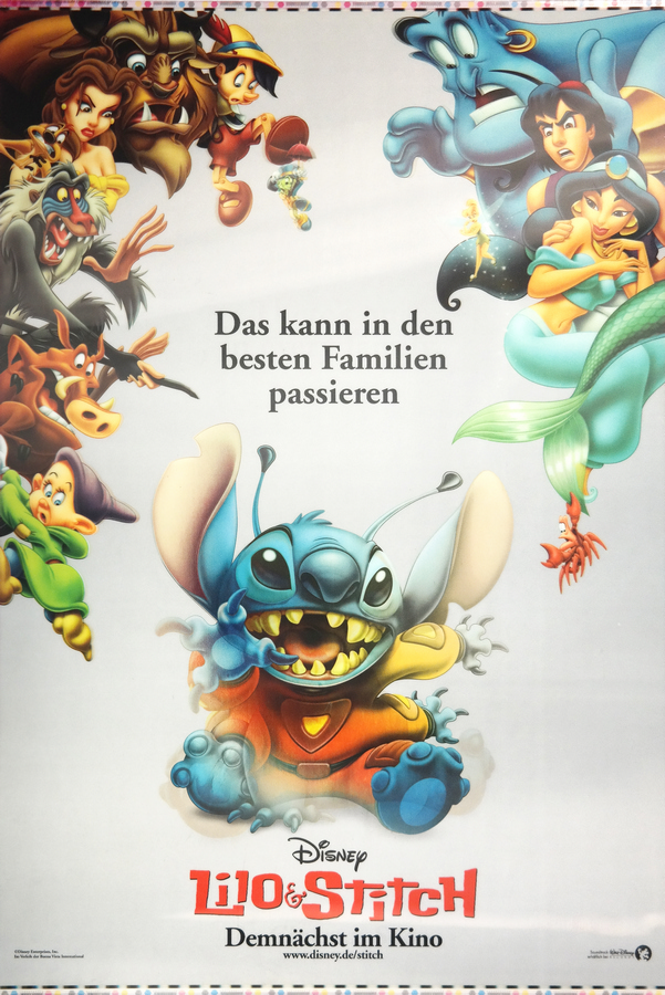 Lilo and Stitch German Lenticular One Sheet Poster - ID: auglilo19177