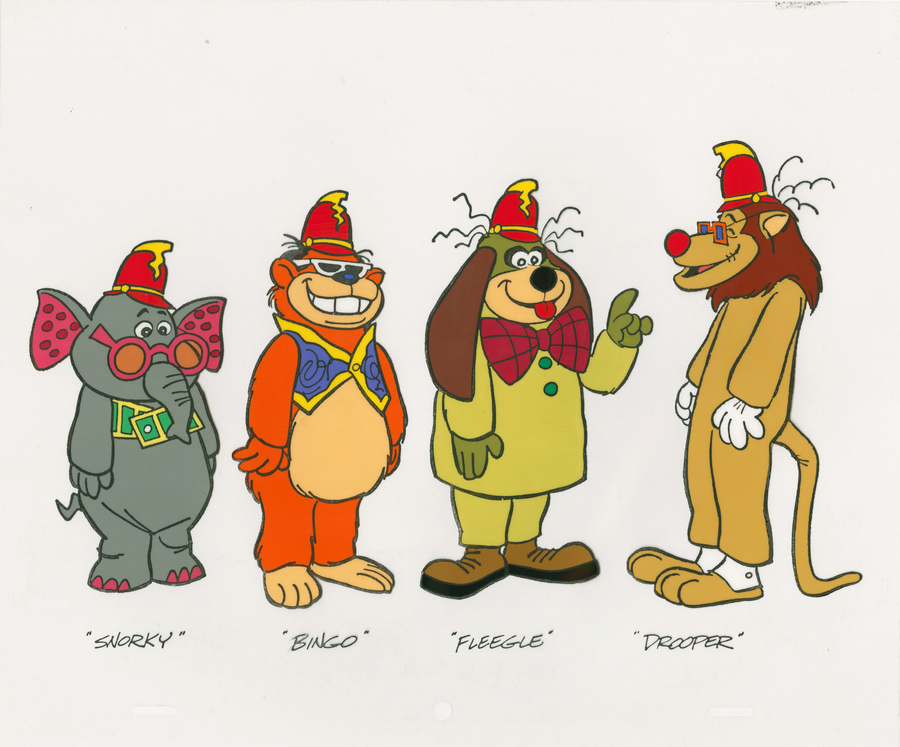 This is an original model cel from the Hanna Barbera Studios production The ...