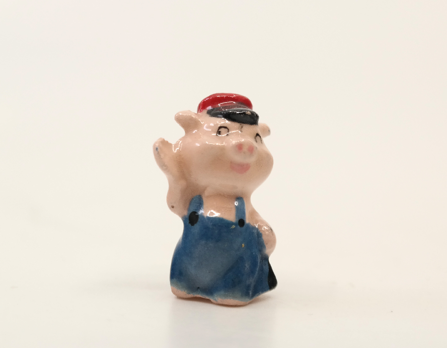 1956 Practical Pig Figurine - ID: aprdisneyana17013 | Van Eaton Galleries