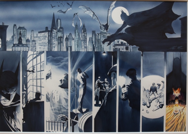 Origins: Batman Exclusive Lithograph Print - ID: aprrossAR0063L | Van Eaton  Galleries