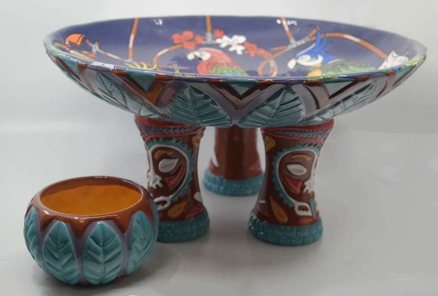 Disney Tiki Pitcher and Cup Set - ID: jundisneyana20220