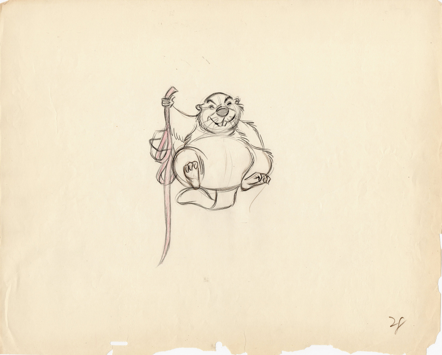 Lady and the Tramp Production Drawing - ID: juntramp20162 | Van Eaton ...