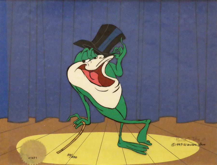 Jump like a frog sing dance. Лягушонок в шляпе. Жаба из мультфильма. Жаба в шляпе.