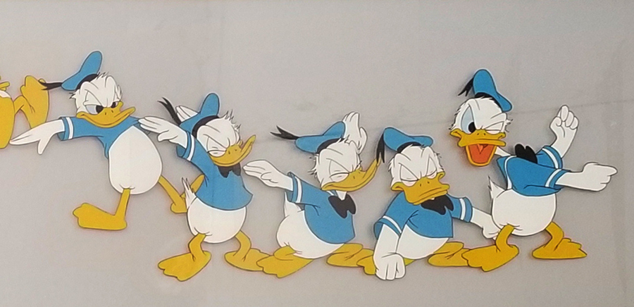 Donald Duck 10 Cel Progression - ID: maydonald20044 | Van Eaton Galleries