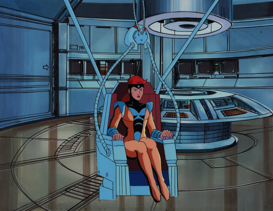 X-Men Production Cel & Background - ID: Septxmen2941 | Van Eaton Galleries