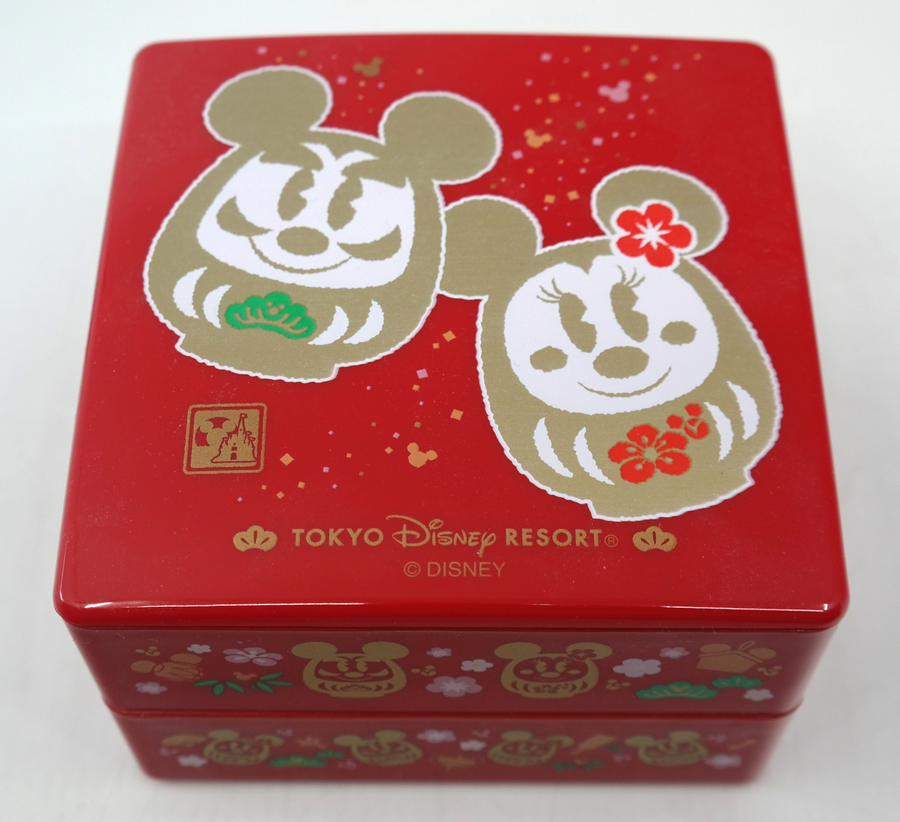 Mickey Tokyo Disneyland Black Bento Box Container - ID