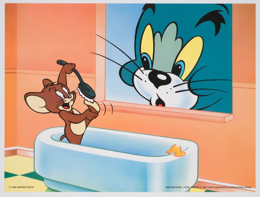 Tom and Jerry Bath Time Limited Edition Poster - ID: febmgm22211 | Van  Eaton Galleries