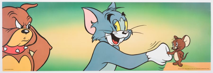 Tom & Jerry Making Friends Limited Edition Poster - ID: janmgm22318 | Van  Eaton Galleries
