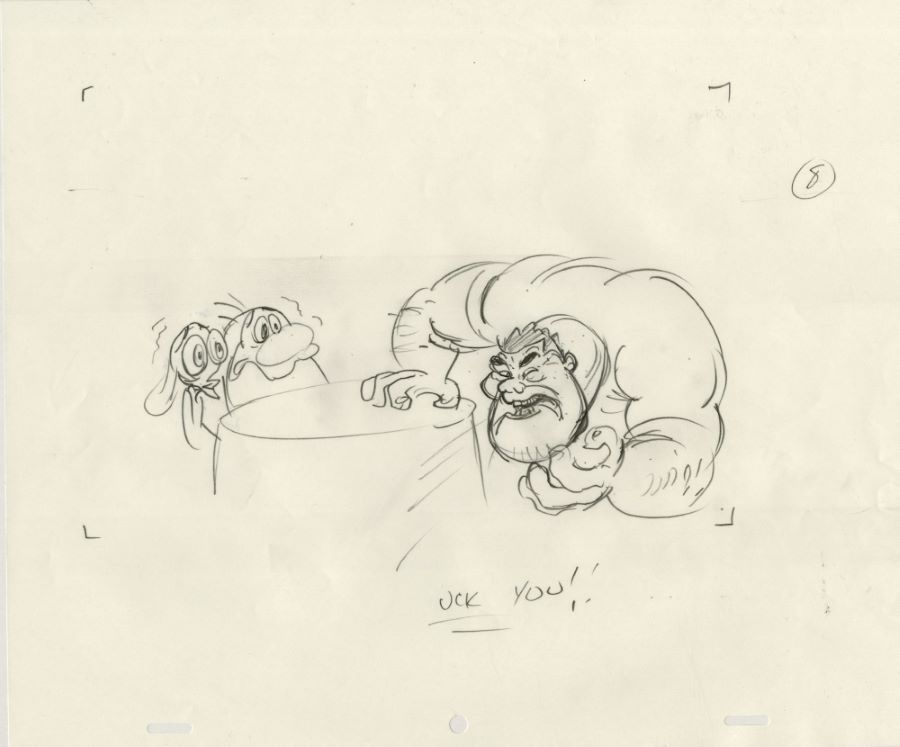 Ren & Stimpy Fire Dogs 2 Production Drawing - ID: jun22111 | Van Eaton ...