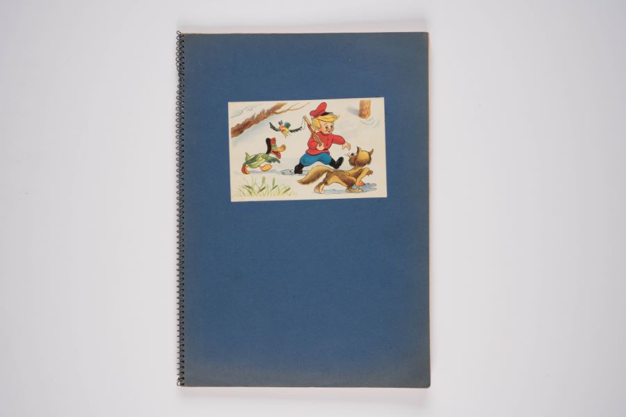 Dutch Disneyland Stories Stamp Book - ID: marbook22170