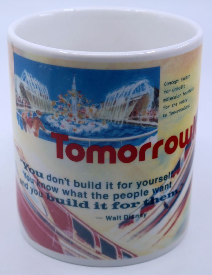 Disney Thermal Travel Mug Cup - Magic Kingdom - Tomorrowland
