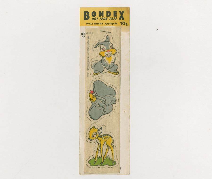 Disney Iron On Patches by Bondex (1946) - ID: mar23023