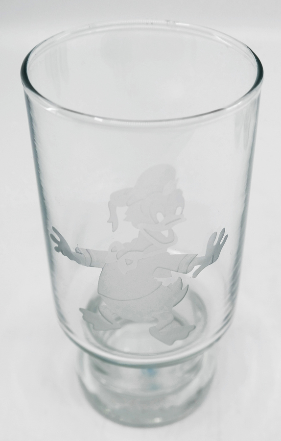 Disney Drinking Glass Set - Mickey Mouse Homestead - Etched