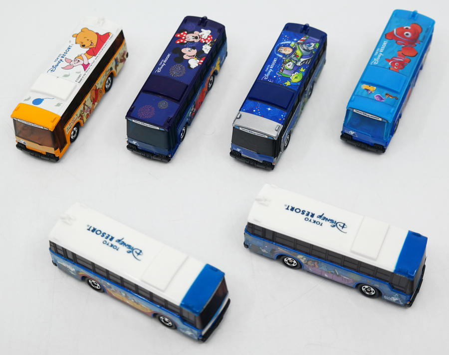 Tokyo Disneyland Transit Bus Miniature Replica Collection - ID:  augdisneyana20106