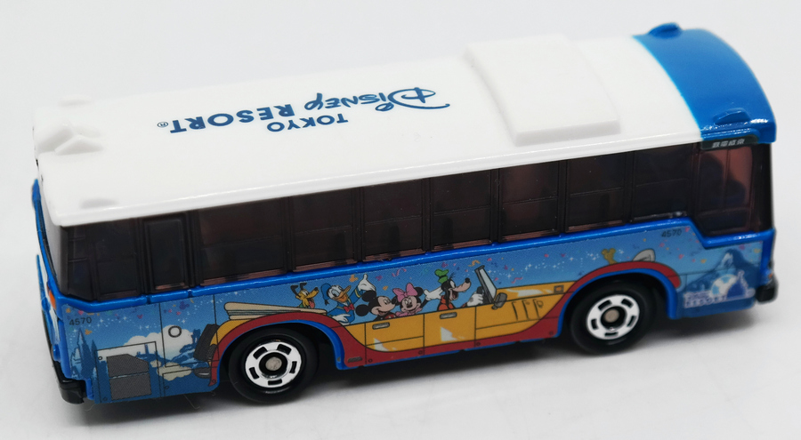 Tokyo Disneyland Transit Bus Miniature Replica Collection - ID