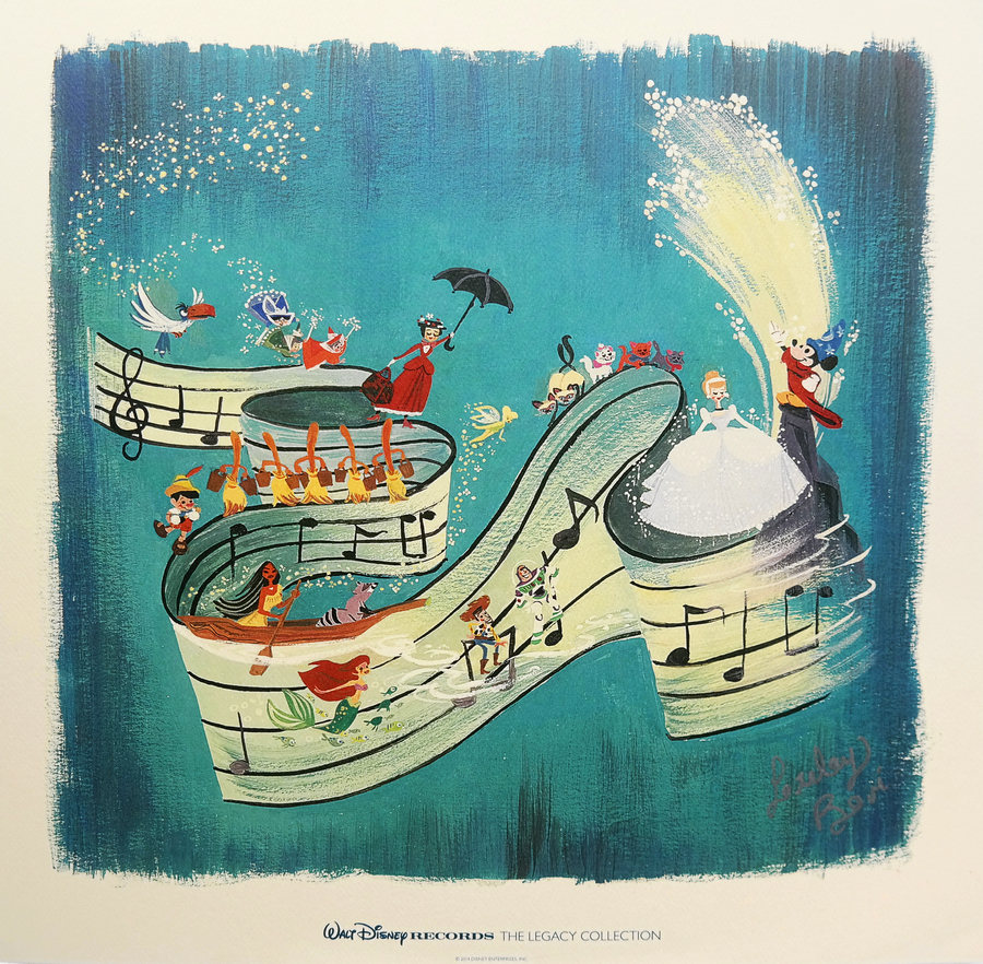 Walt Disney Records The Legacy Collection Art Print - ID