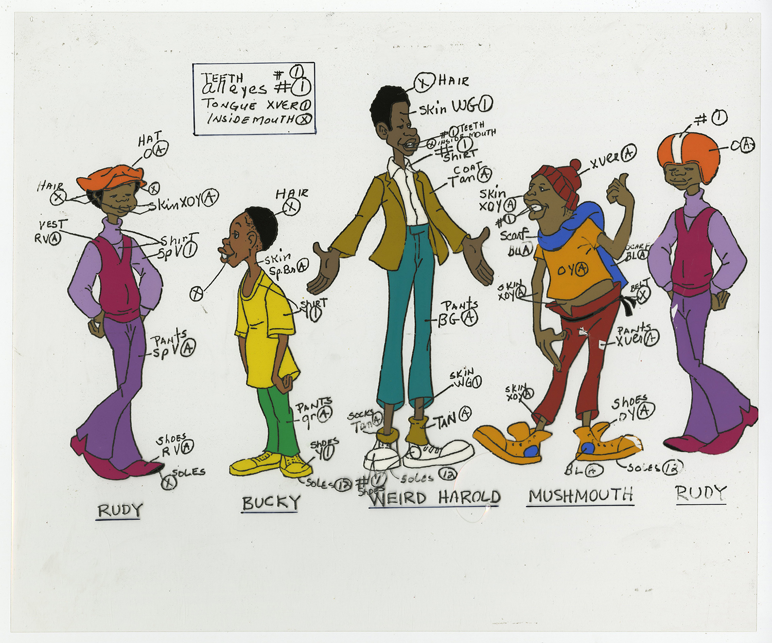 Fat Albert Model Cel - ID:decfatalbert6801 | Van Eaton Galleries