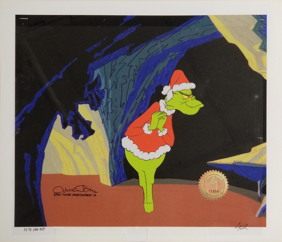 How the Grinch Stole Christmas Production Cel - ID: julygrinch19908