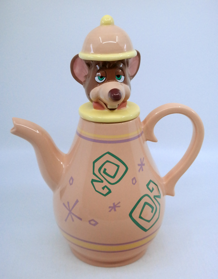 Disney Tea Set - Alice in Wonderland Teapot and Saucer Set - Dormouse