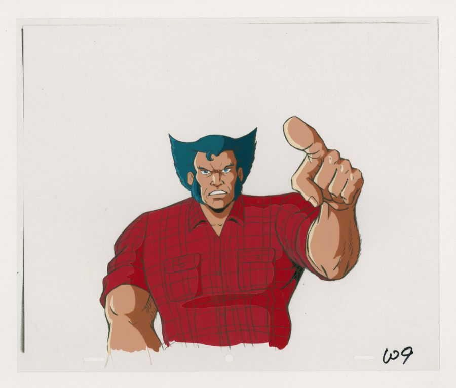 X-Men Wolverine Production Cel (1995) - ID: mar24032 | Van Eaton Galleries