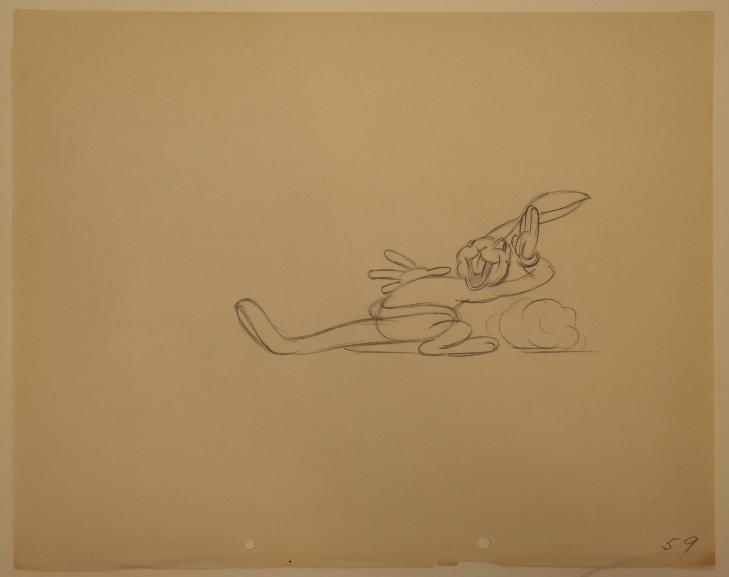 The Tortoise and the Hare Production Drawing - ID:martortoise6187 