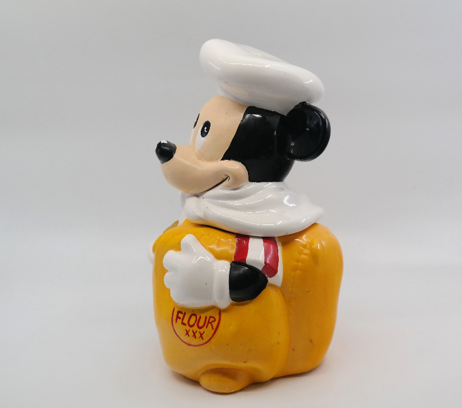 Mickey Mouse Clock Cookie Jar - ID: octdisneyana18814