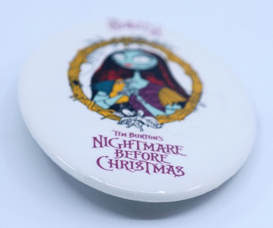 Nightmare Before Christmas Sally Button - ID: octdisneyana21068 