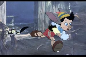 Pinocchio & Figaro Production Cel - ID: junpinocchio21392 Walt Disney