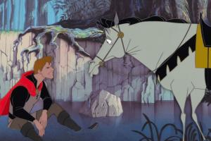 Sleeping Beauty Prince Phillip and Samson Production Cel (1959) - ID: mar23500 Walt Disney