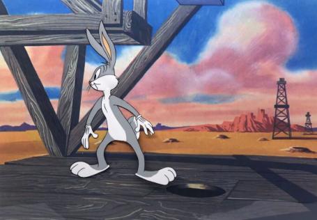 Bugs Bunny Production Cel (c.1950's) - ID: augbugs20256 Warner Bros.