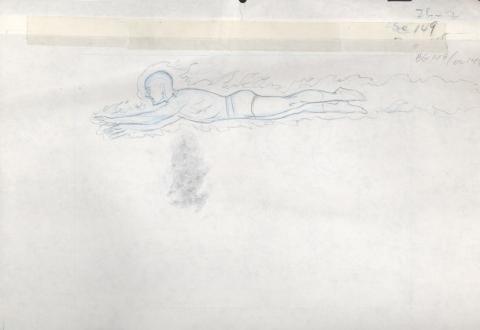 The Fantastic Four Production Drawing - ID:HB00human Hanna Barbera