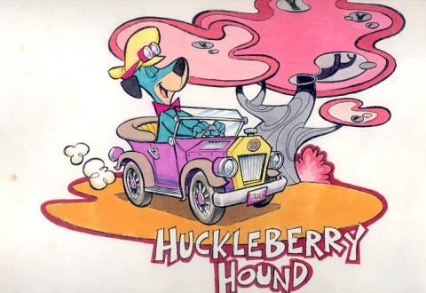 The Huckleberry Hound Show Concept Art - ID:0102huck02 Hanna Barbera