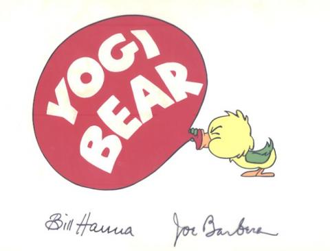 The Yogi Bear Show Production Cel - ID:0108yogi12 Hanna Barbera