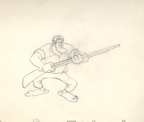 The Martins and The Coys Production Drawing - ID:0109make04 Walt Disney