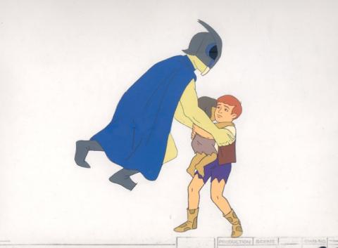 Dino Boy in the Lost Valley Production Cel - ID:0135dino01 Hanna Barbera