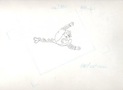 The Impossibles Layout Drawing - ID:0137imp11 Hanna Barbera